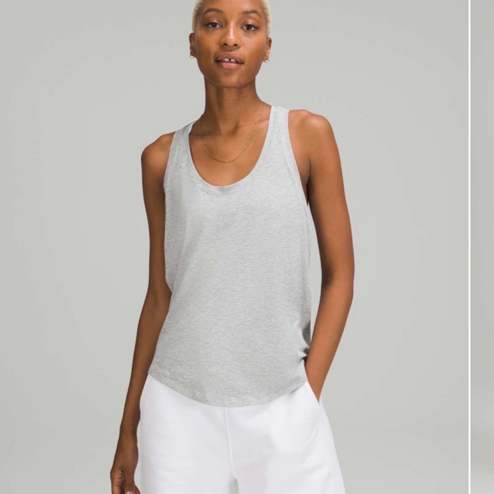 Excellent condition LULULEMON grey love tank